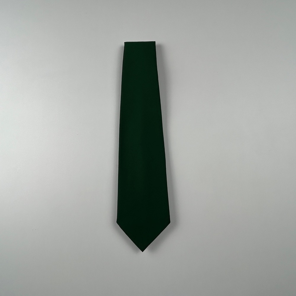 Vintage Superba Green 100% Dacron Polyester Tie